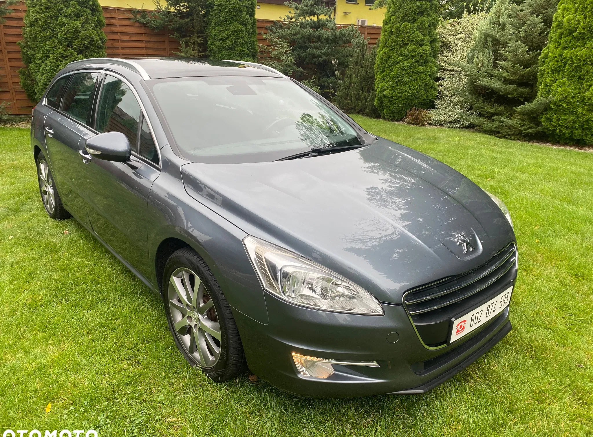 śląskie Peugeot 508 cena 26900 przebieg: 199000, rok produkcji 2011 z Lubin